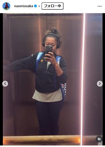 大坂なおみのインスタグラムから