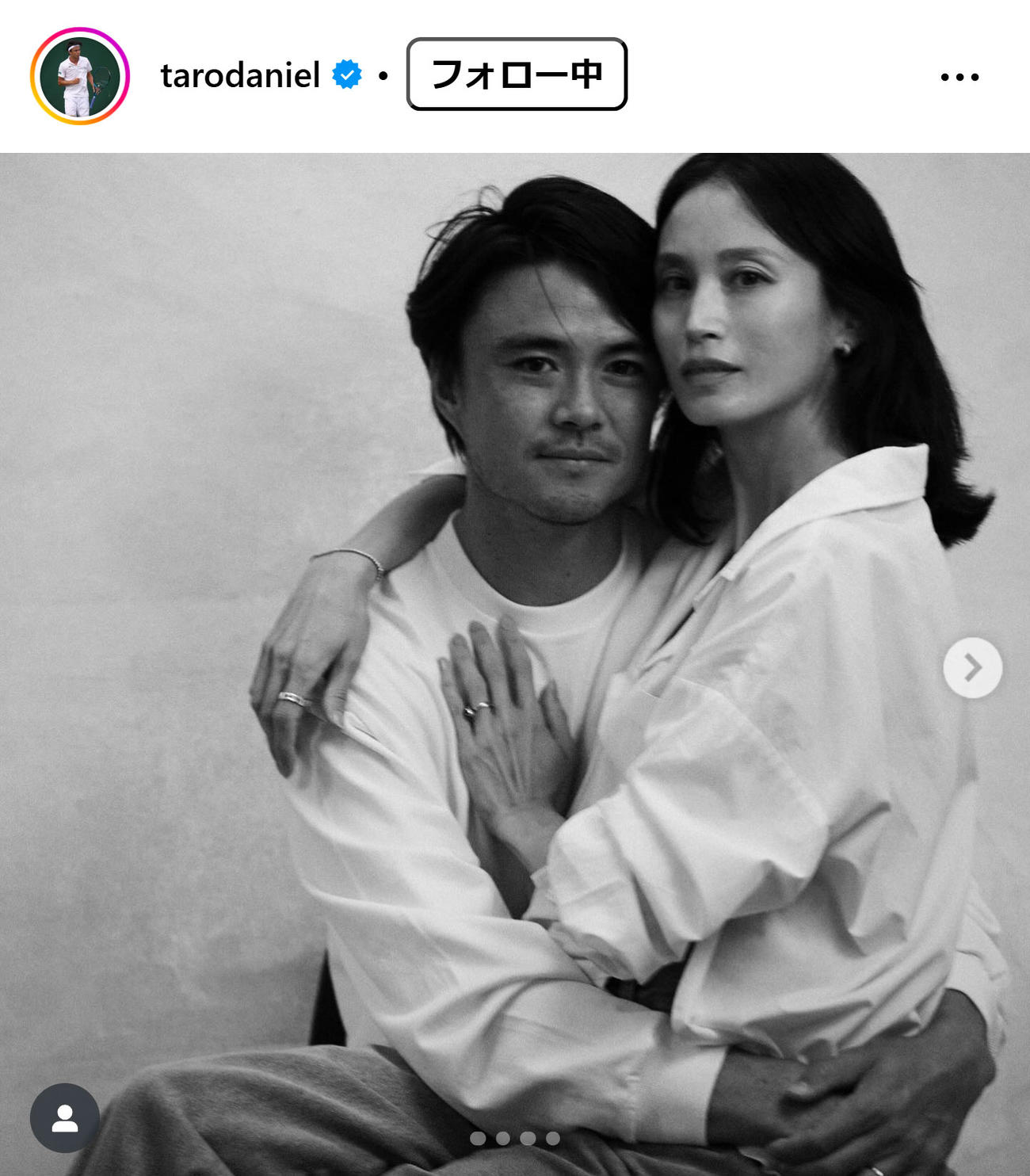 ダニエル太郎のインスタグラムから