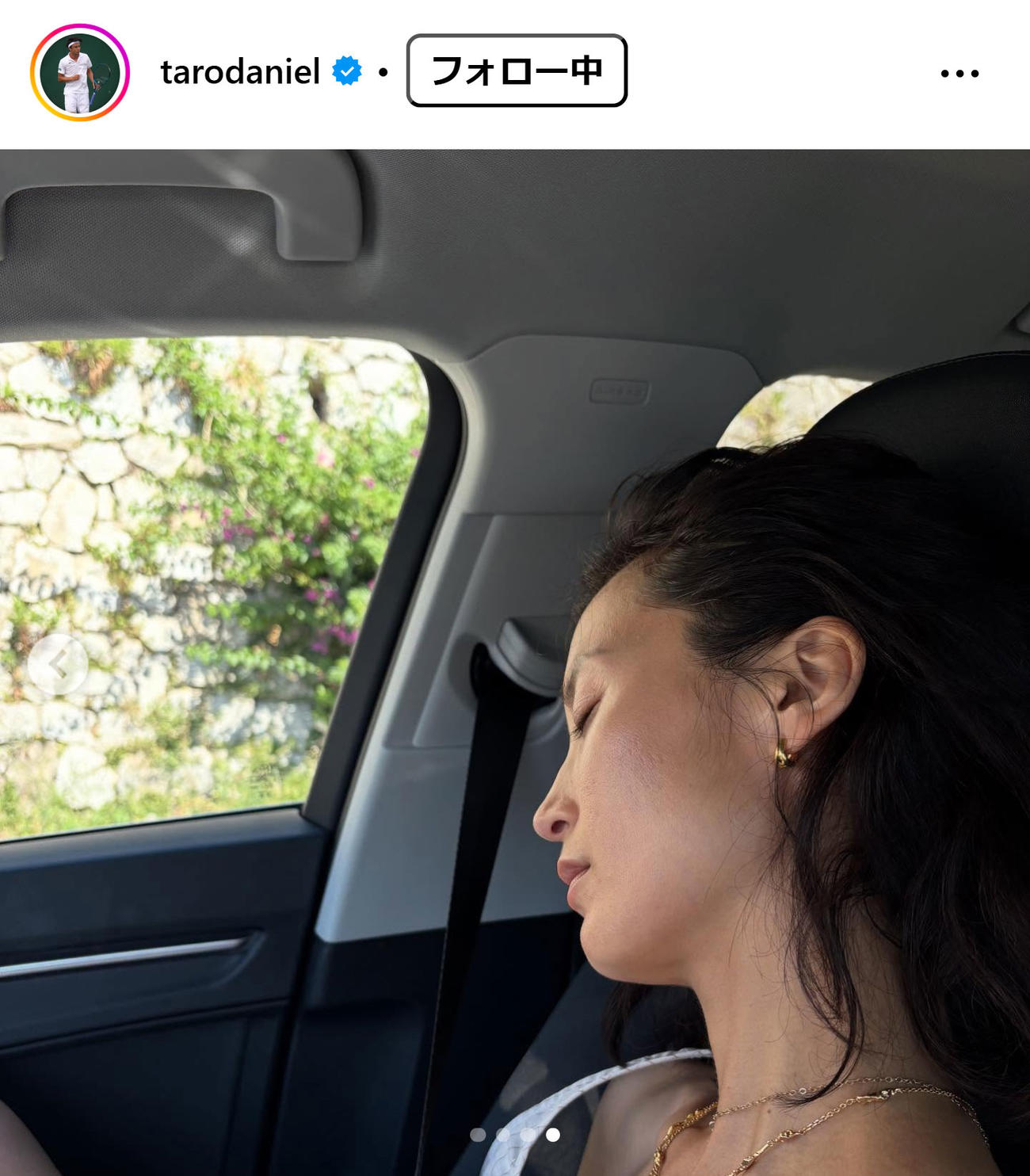 ダニエル太郎のインスタグラムから