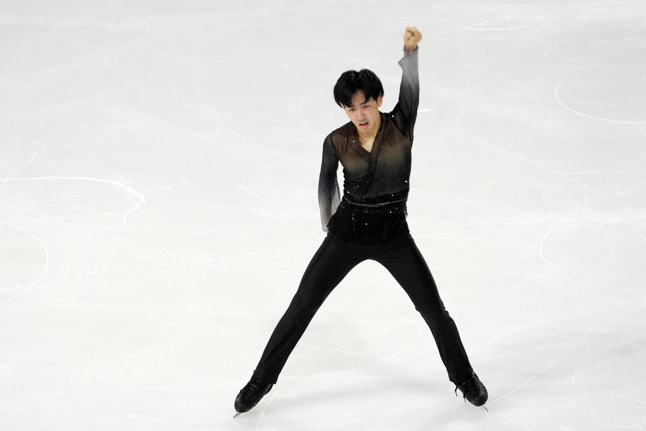 SP自己ベストで４位となった壷井達也（撮影・PNP）