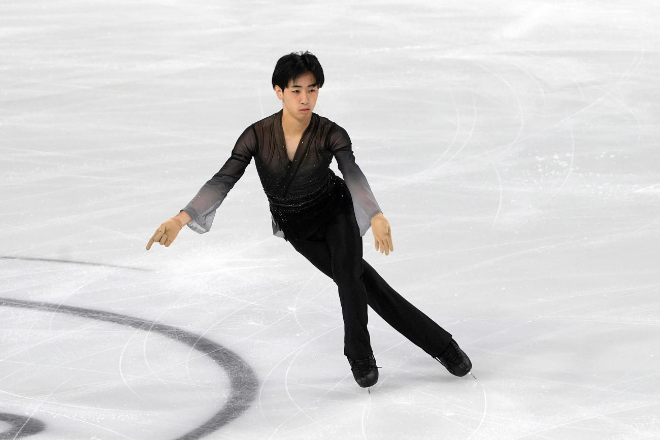 SP自己ベストで４位となった壷井達也（撮影・PNP）