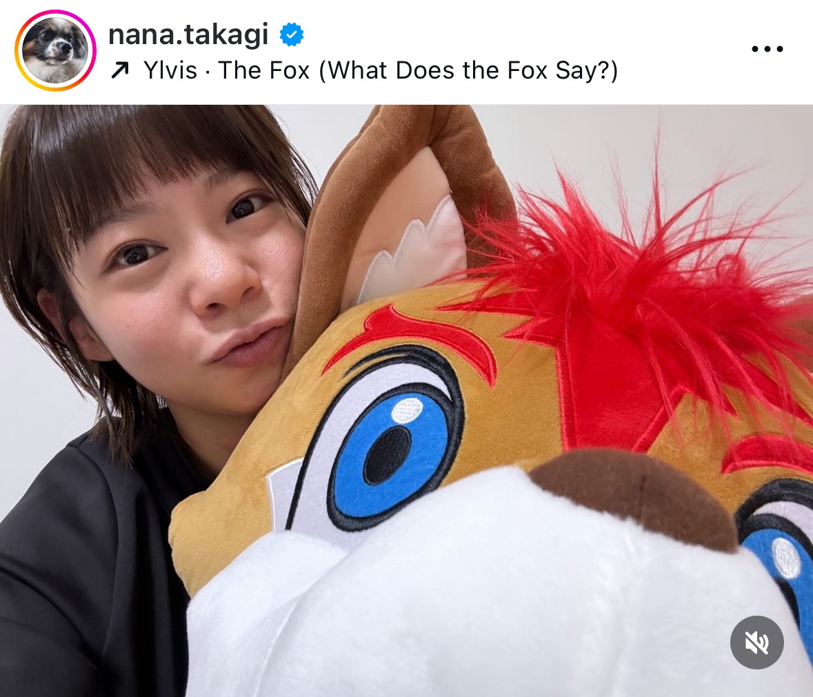 高木菜那さんのインスタグラムから