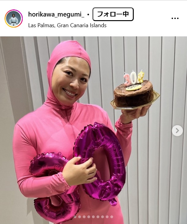 堀川恵のインスタグラムから