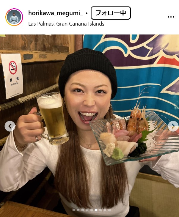 堀川恵のインスタグラムから