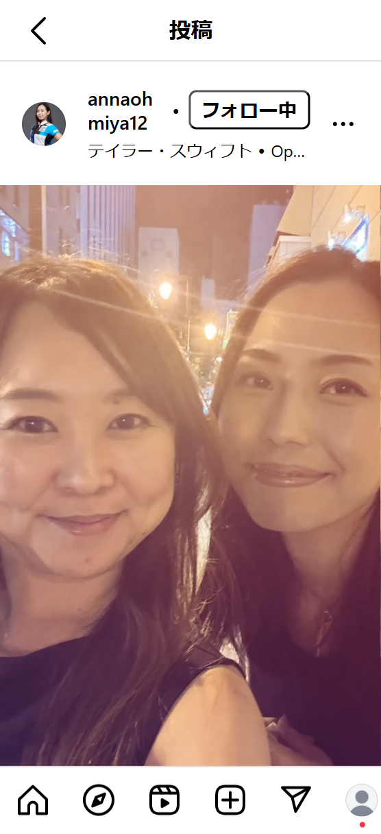 近江谷杏菜のインスタグラムから