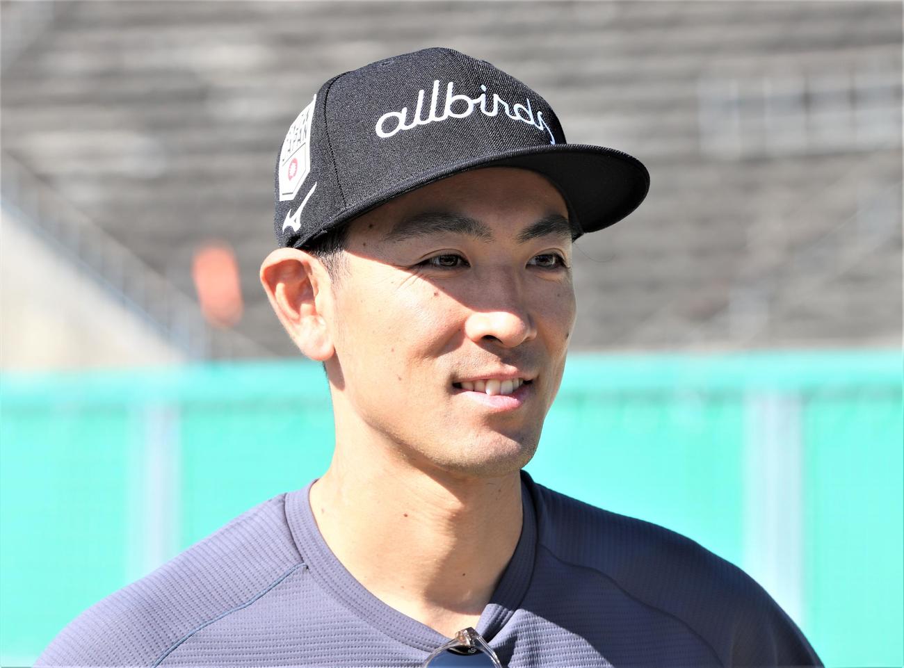 長野・白馬村で練習を公開した渡部暁斗（撮影・藤塚大輔）