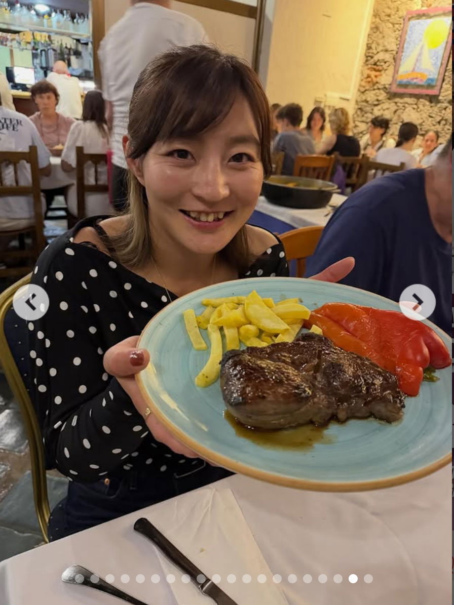 角田夏実のインスタグラムから