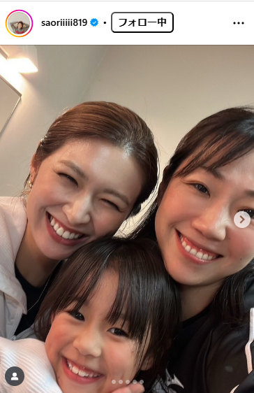 木村沙織さんのインスタグラムから