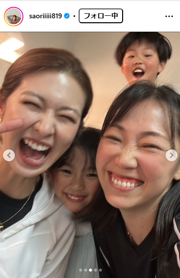 木村沙織さんのインスタグラムから