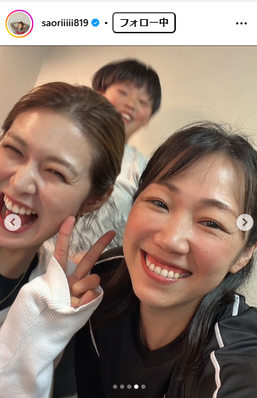 木村沙織さんのインスタグラムから