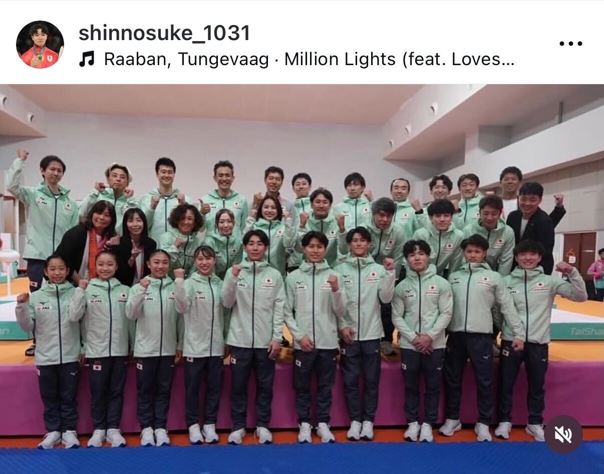 岡慎之助のインスタグラムから