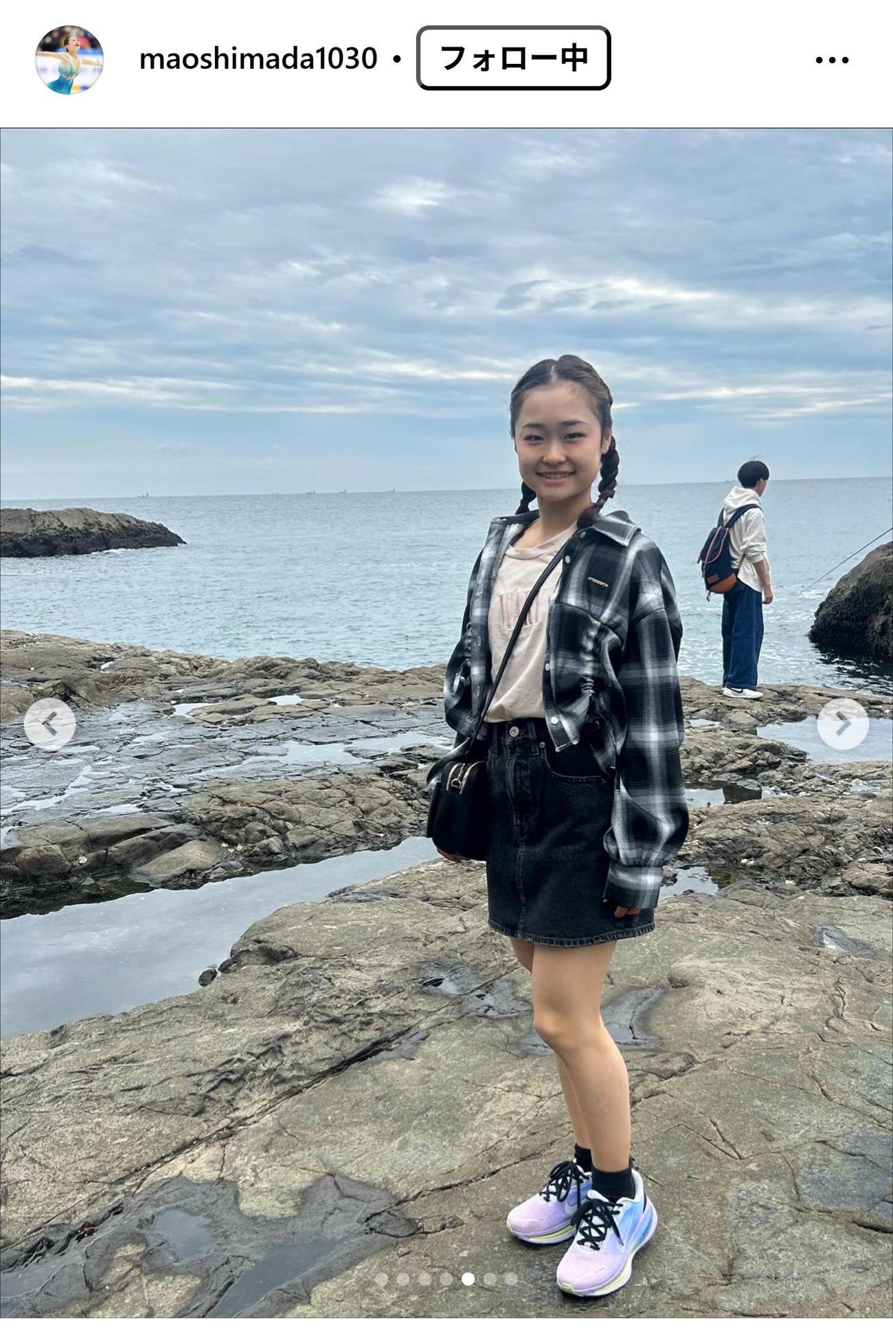 島田麻央のインスタグラムから