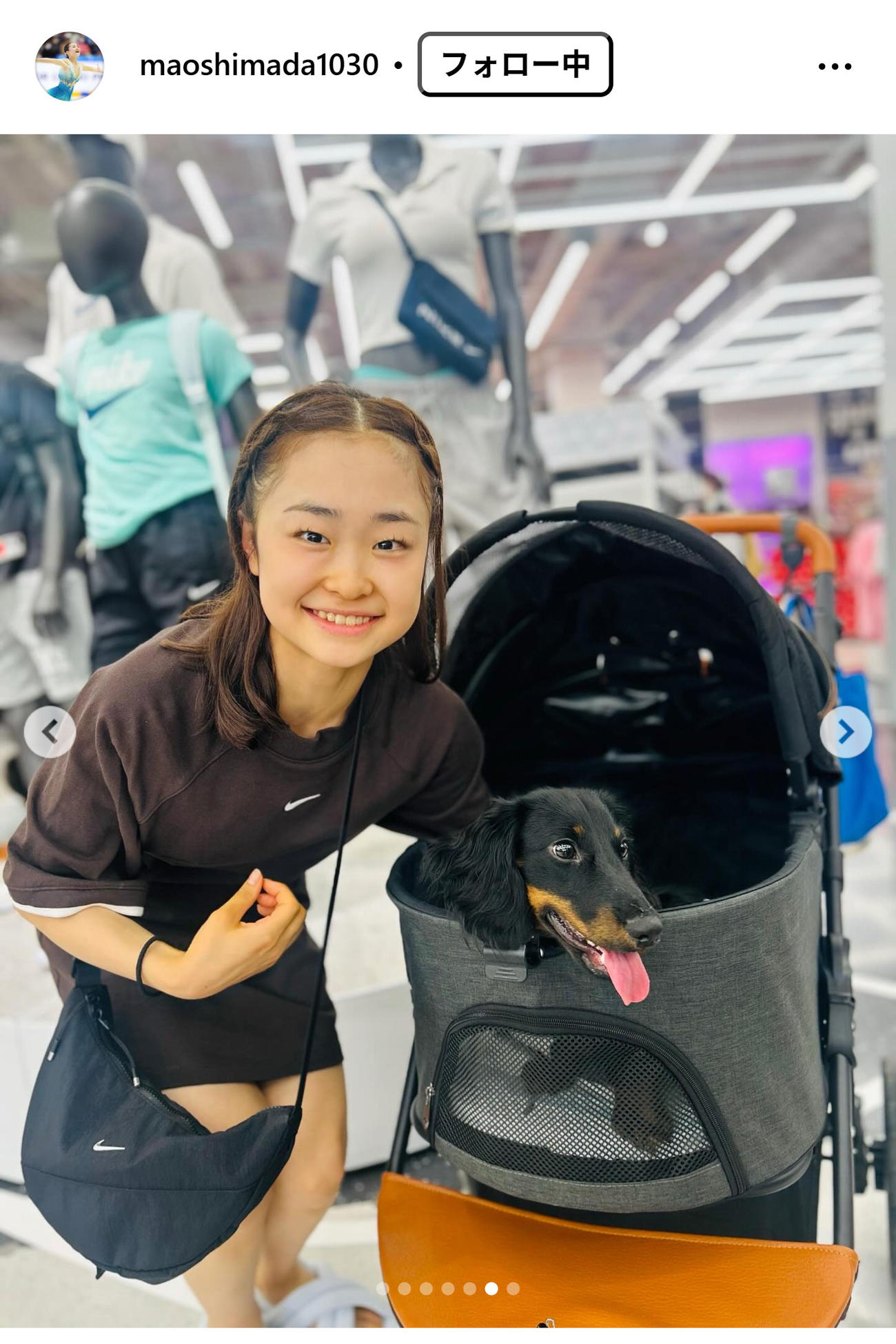 島田麻央のインスタグラムから