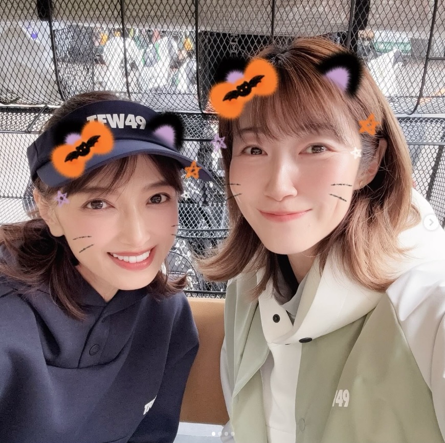 狩野舞子さんのインスタグラムから