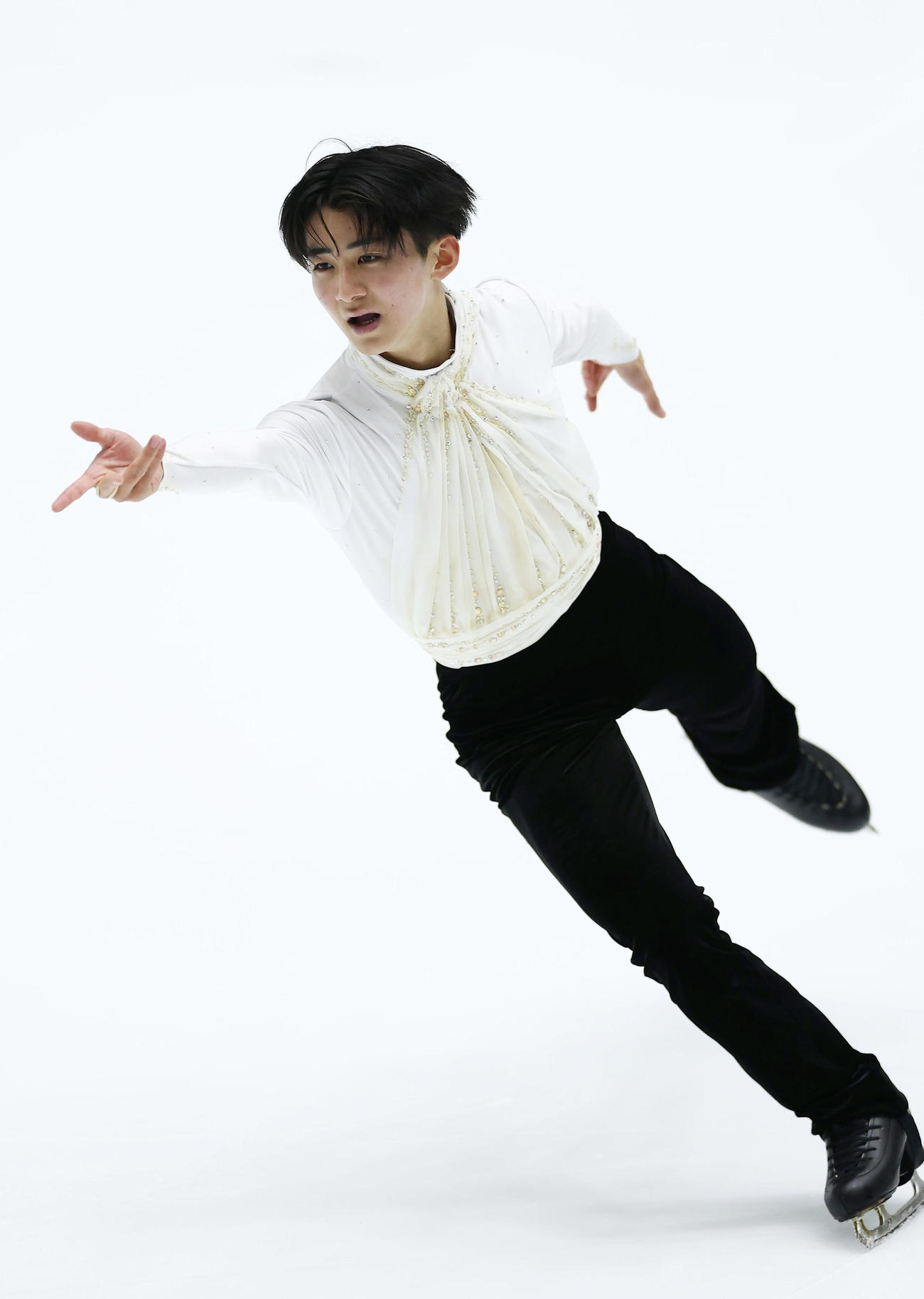 男子SPで演技する中村俊介（撮影・前田充）