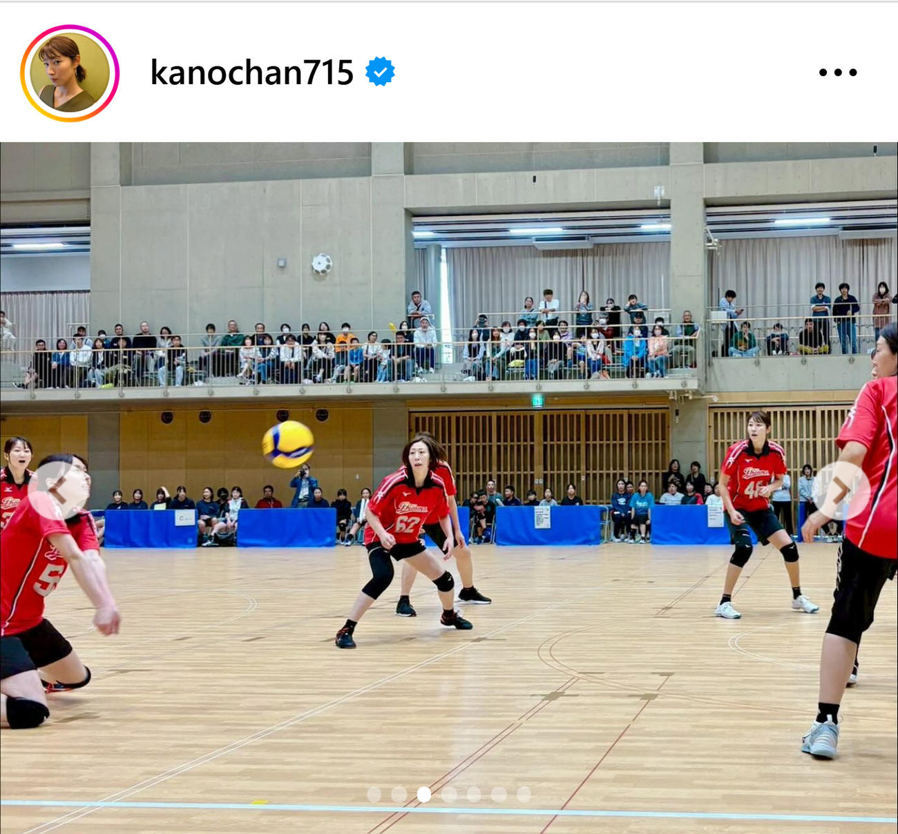 狩野舞子さんのインスタグラムから