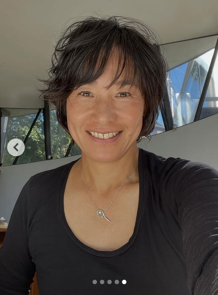 伊達公子のインスタグラムから