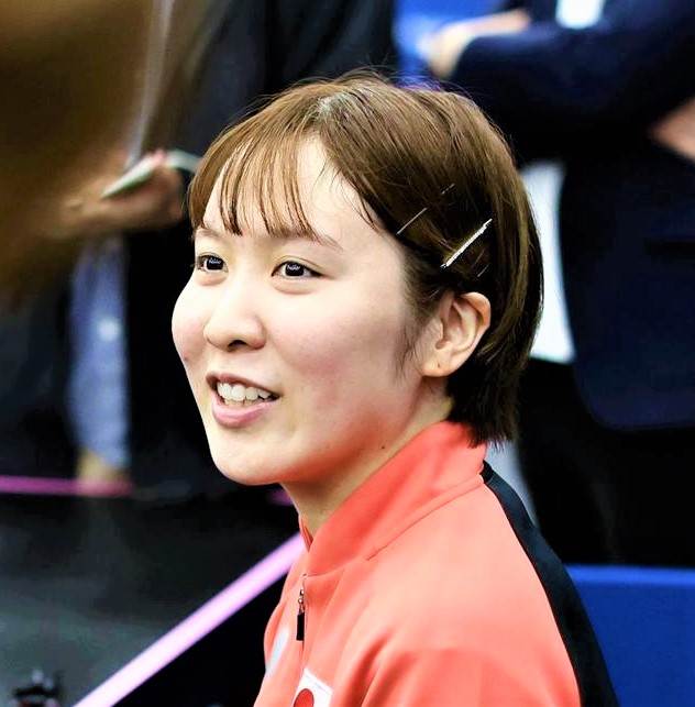 卓球女子シングルスの平野美宇（2025年5月撮影）