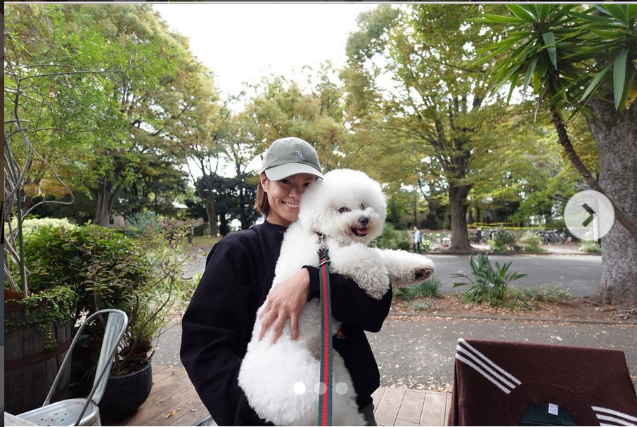 阿部詩のインスタグラムから