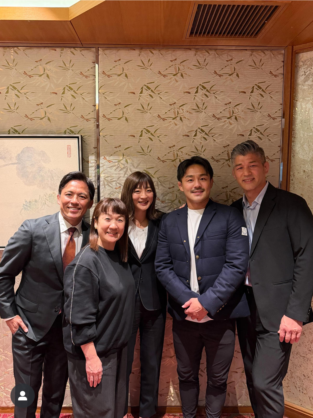 野村忠宏氏のインスタグラムから