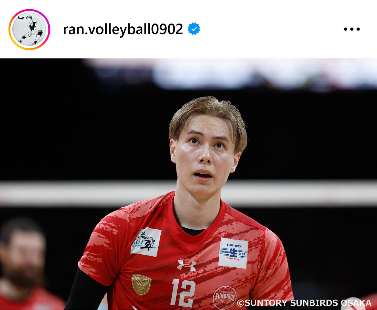 高橋藍のインスタグラムから