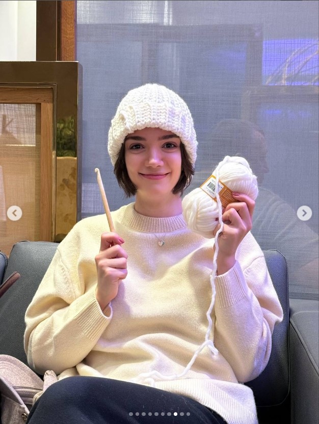 メドベージェワのインスタグラムから