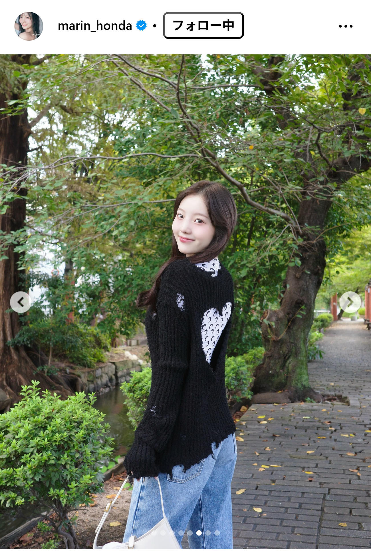 本田真凜さんのインスタグラムから