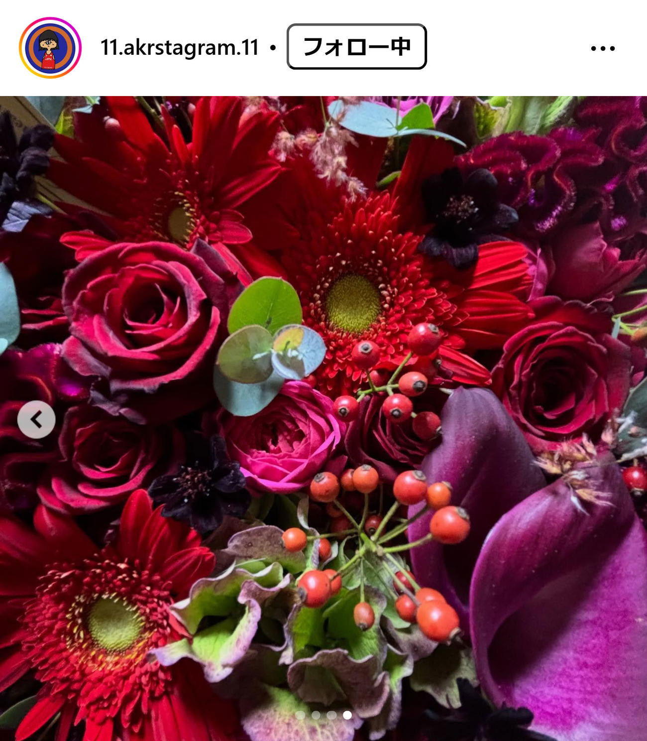 藤波朱理のインスタグラムから