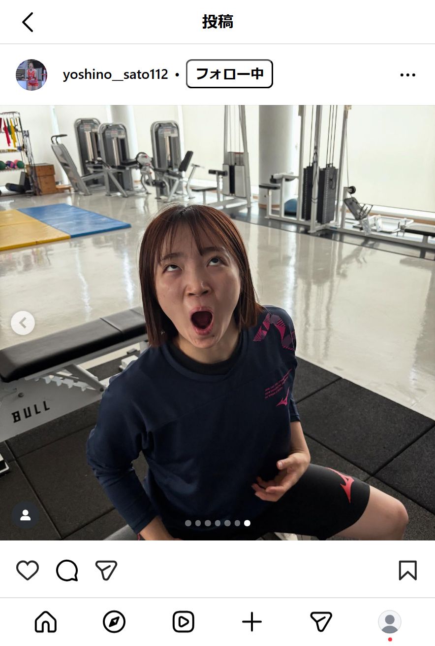 佐藤淑乃のインスタグラムから