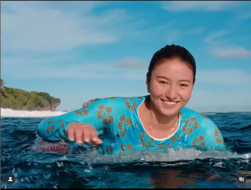 松田詩野選手のインスタグラムから