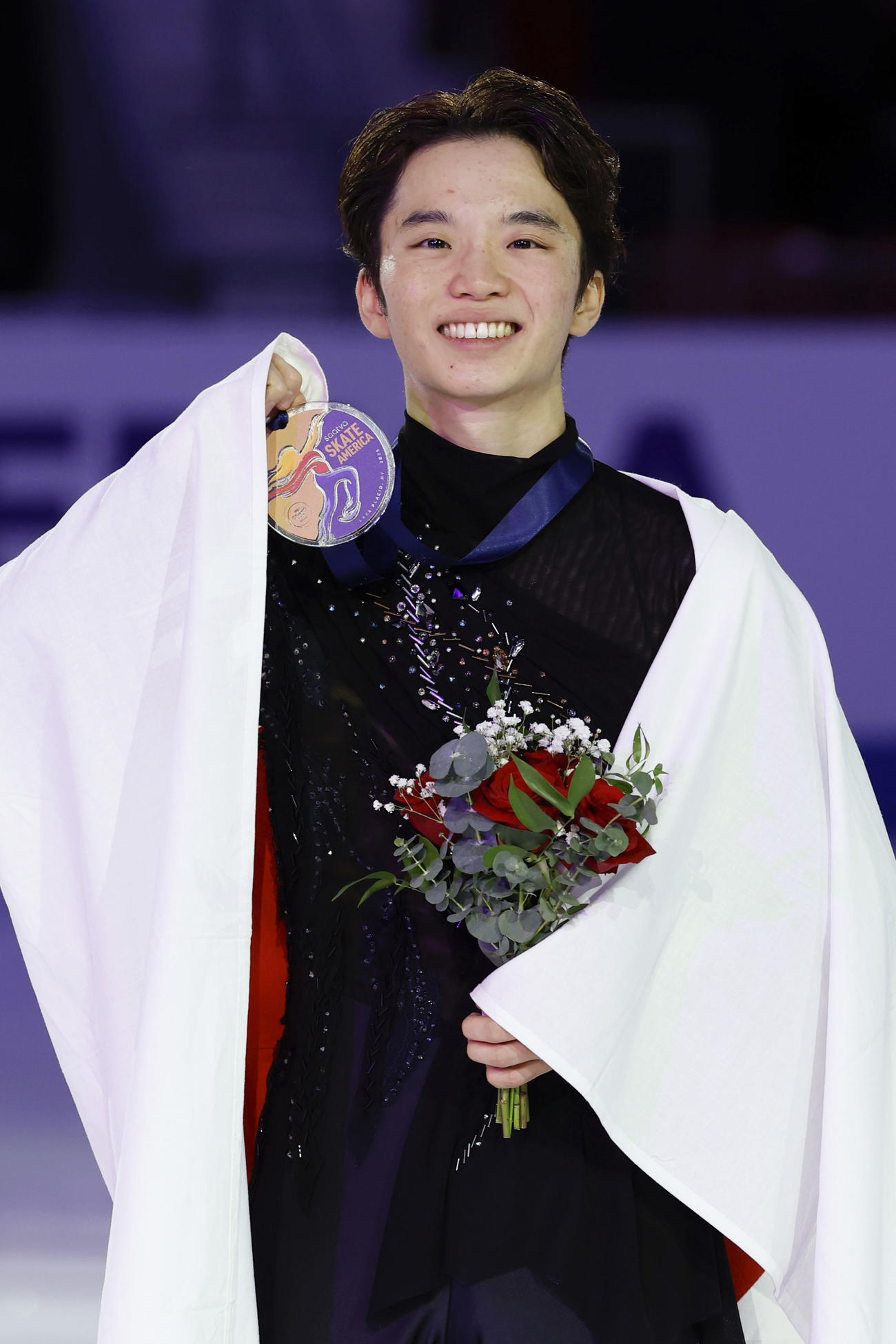 男子で3位となった友野一希（共同）