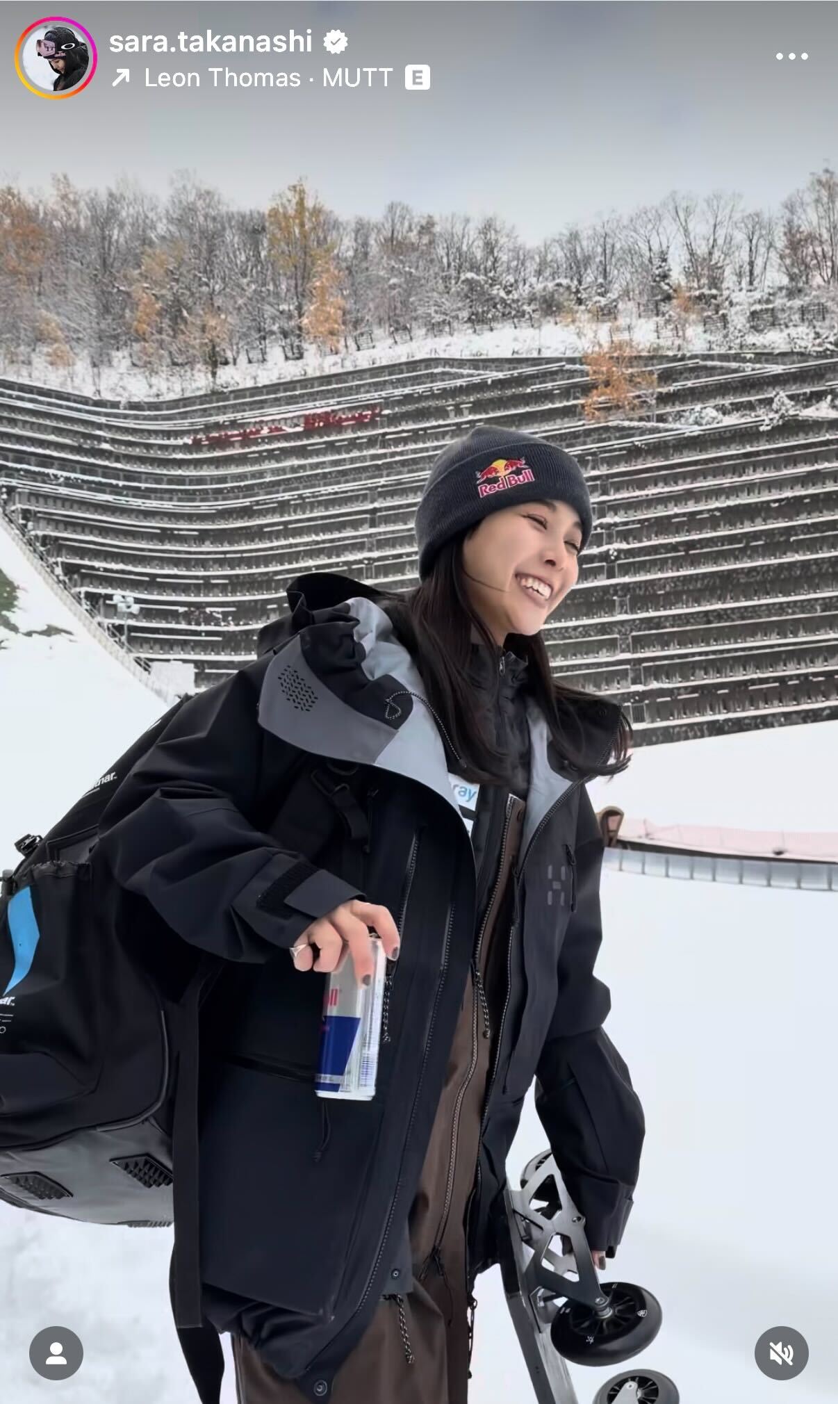 高梨沙羅のインスタグラムから