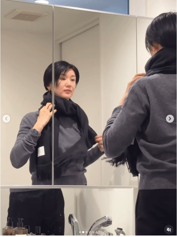 栗原恵さんのインスタグラムから
