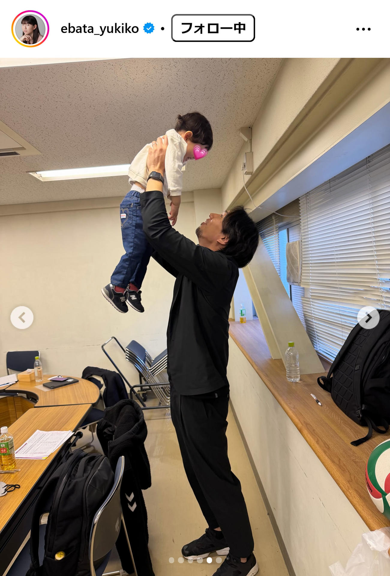 江畑幸子さんのインスタグラムから