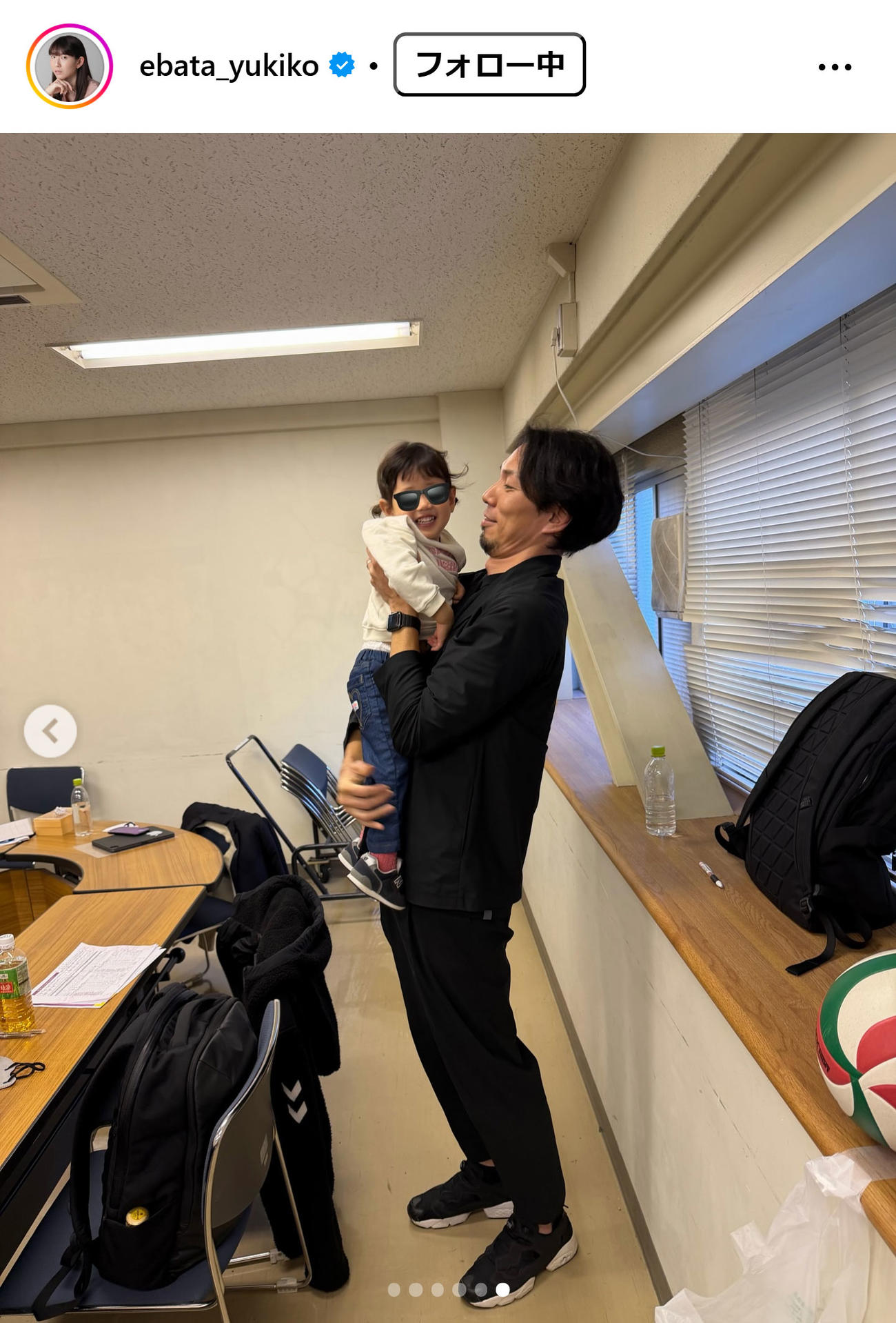 江畑幸子さんのインスタグラムから