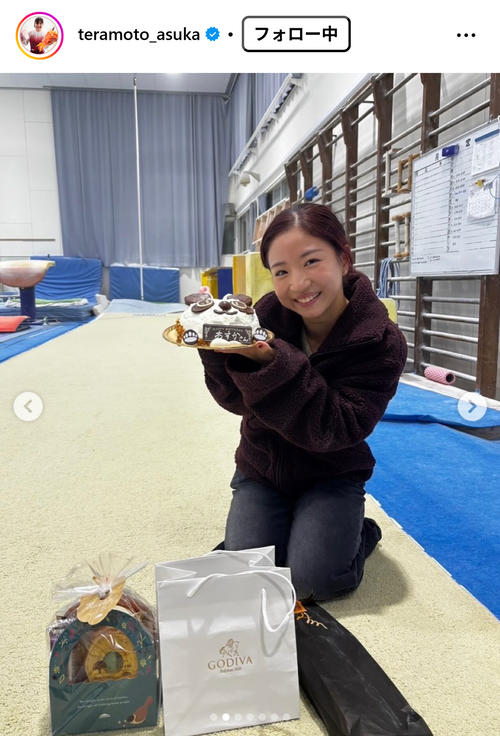 体操の寺本明日香さんが30歳の誕生日「20代の時より楽しくアクティブに