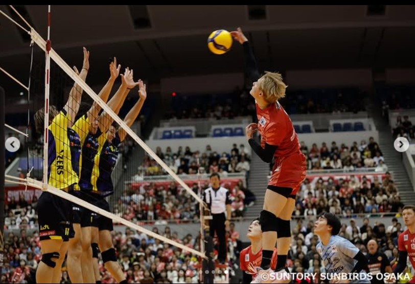 高橋藍のインスタグラムから