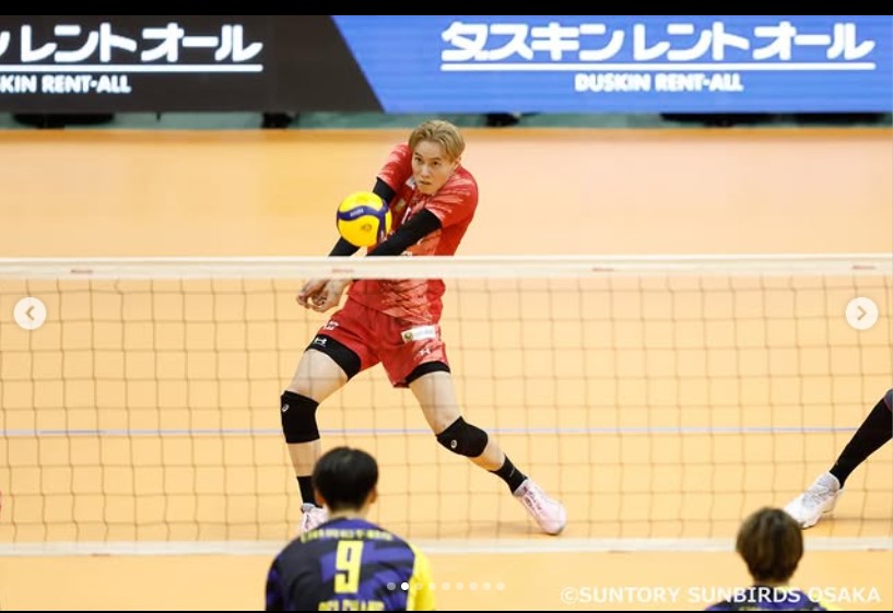 高橋藍のインスタグラムから