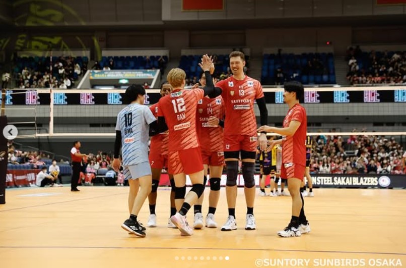 高橋藍のインスタグラムから