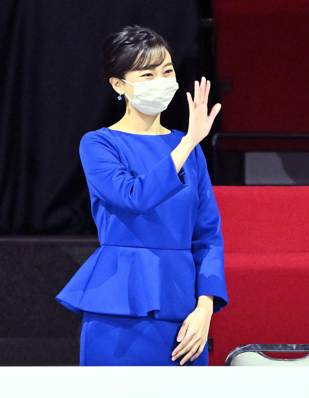 デフリンピック閉会式に出席された秋篠宮家の次女佳子さま