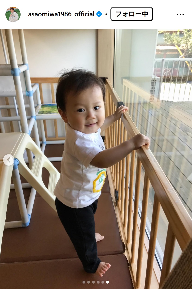 浅尾美和のインスタグラムから