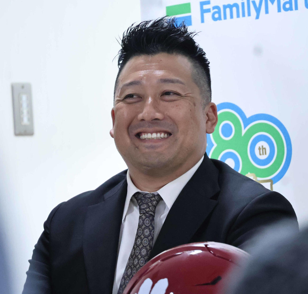 記者会見に出席した立命大の高橋健太郎監督（撮影・竹本穂乃加）