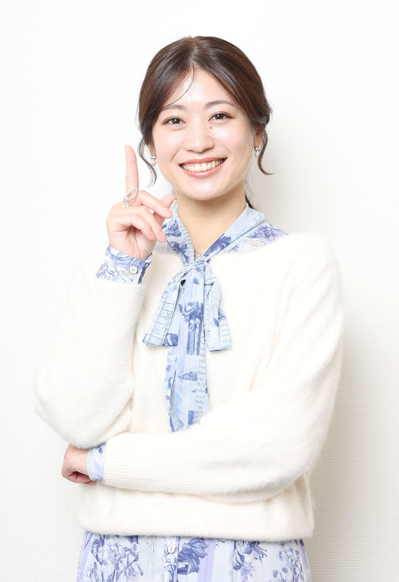 カーリング五輪最終予選の展望を語った市川美余さん（撮影・宮地輝）