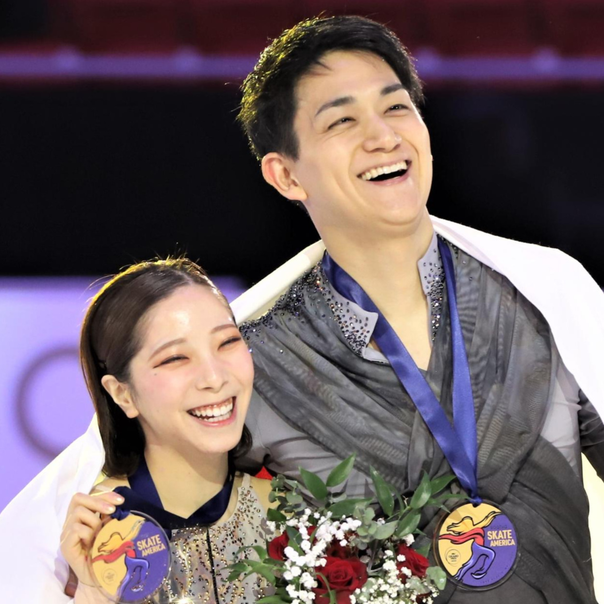 三浦璃来、木原龍一組（2025年11月撮影）
