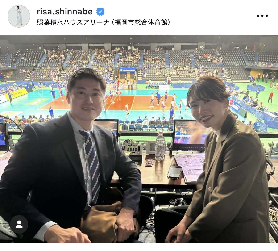 新鍋理沙さんのインスタグラムから