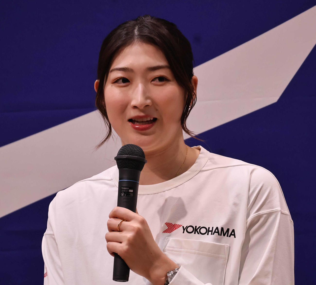 トークイベントに参加した池江璃花子