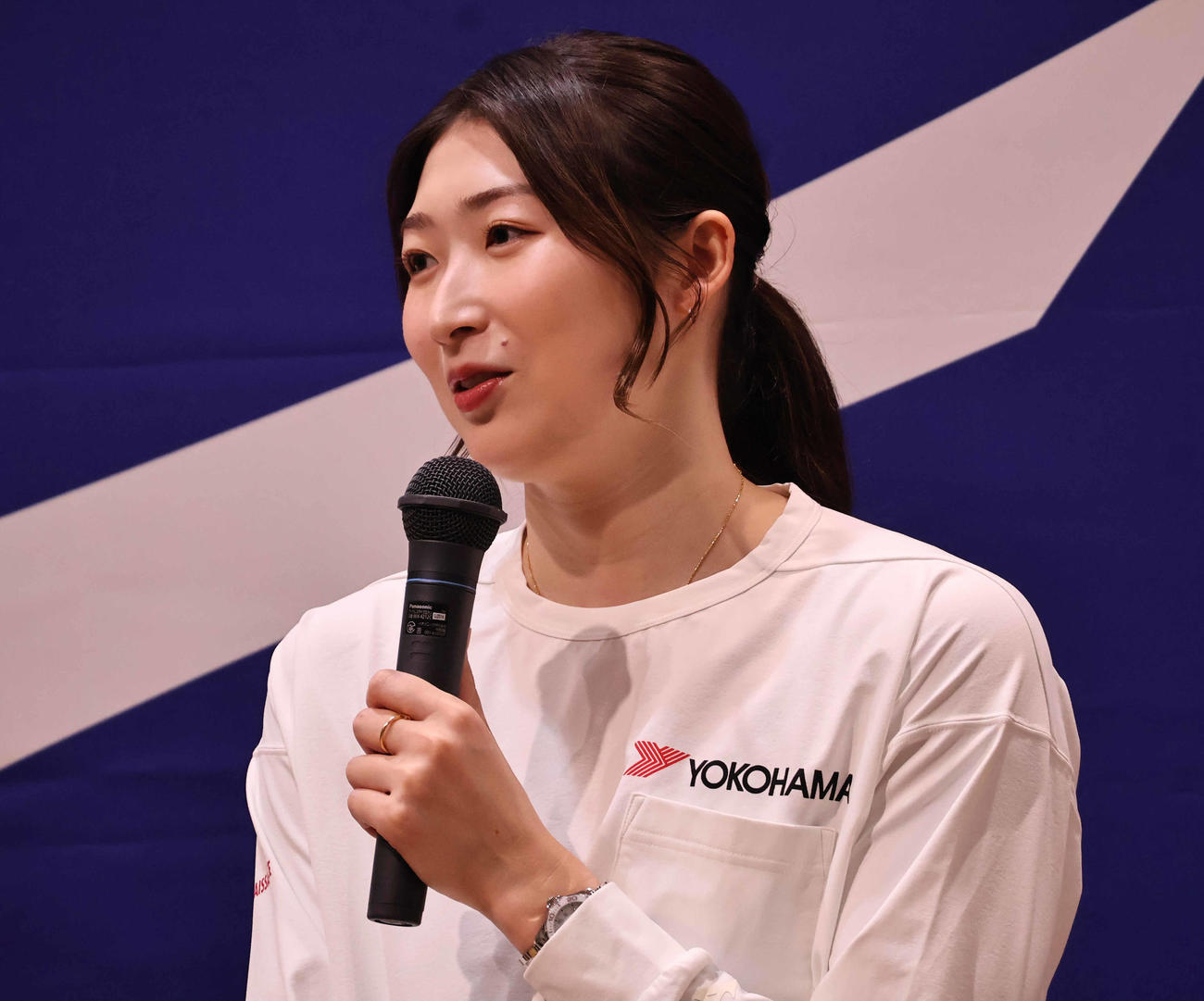 トークイベントに参加した池江璃花子