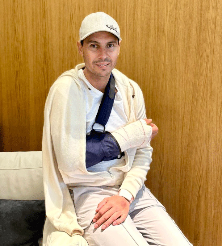 ラファエル・ナダルさんのインスタグラムから