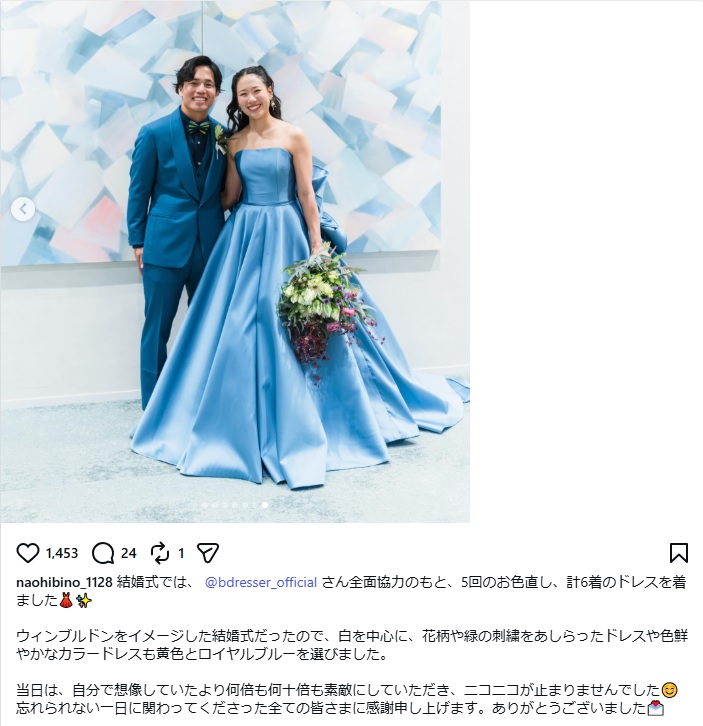 日比野菜緒のインスタグラムから