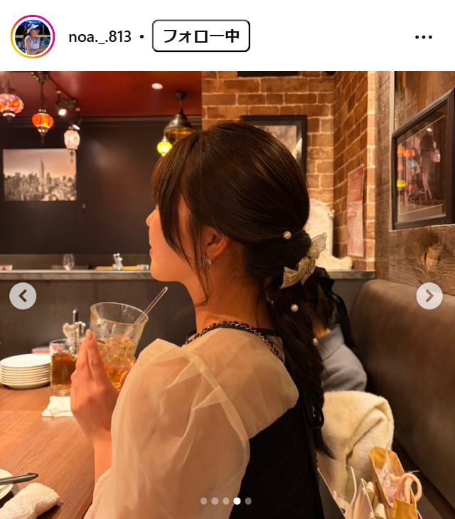衣笠乃愛のインスタグラムから